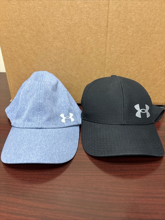 Under Armour Other - 2 Under Armour Running Jogging Hiking Lightweight Hat Caps Tennis Golf LG / XL
